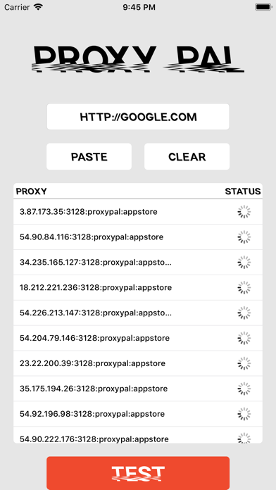 ProxyPal proxy maker & tester screenshot 2