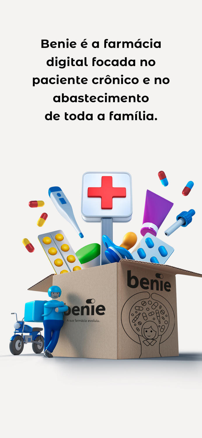 Benie. Sua farmácia evoluiu.