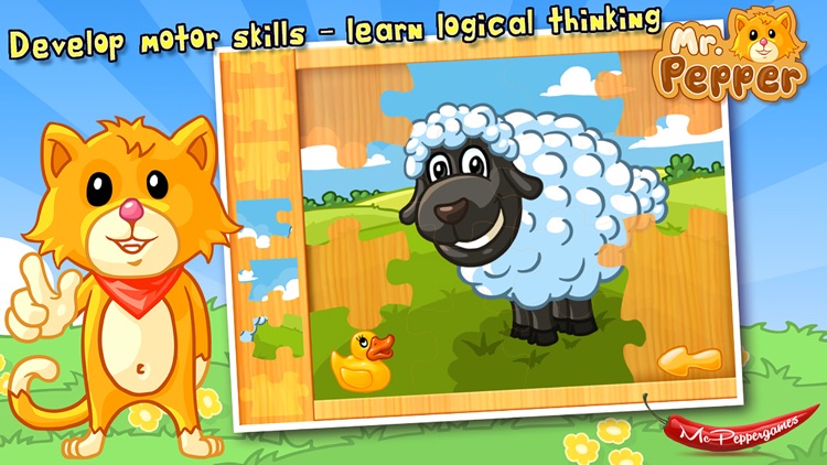 Animal Jigsaw Puzzle Kid Game