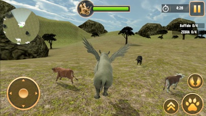 Flying Wild Animals Simulator screenshot 2