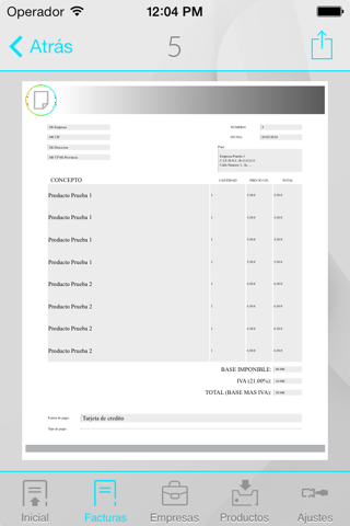 iFacturas PRO screenshot 3
