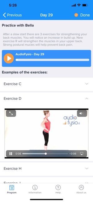 Bella S Lower Back Pain App On The App Store