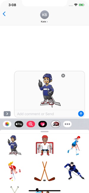 Hockey - Stickers Pack(圖6)-速報App