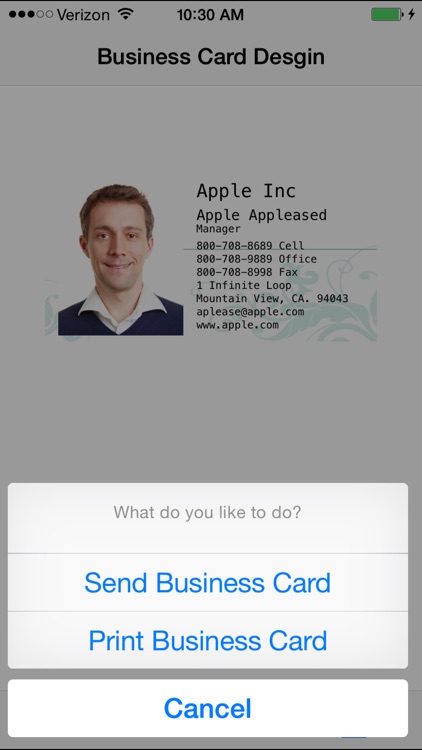 Business Card Design
