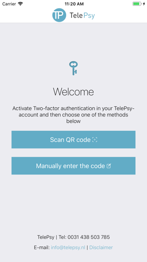 TelePsy Authenticator