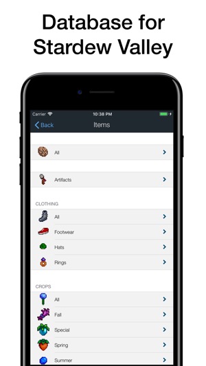 Database for Stardew Valley(圖1)-速報App