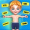 Learn Body Parts can be used to teach kids about different human body parts