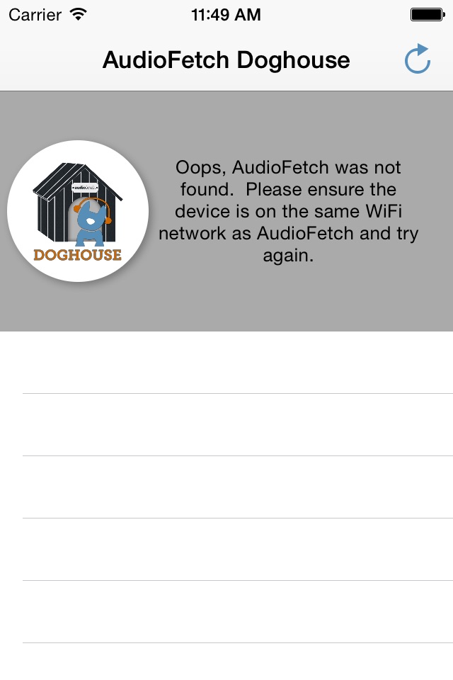 AudioFetch Doghouse screenshot 3