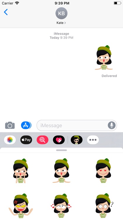 Girl Nhi Nhanh Sticker
