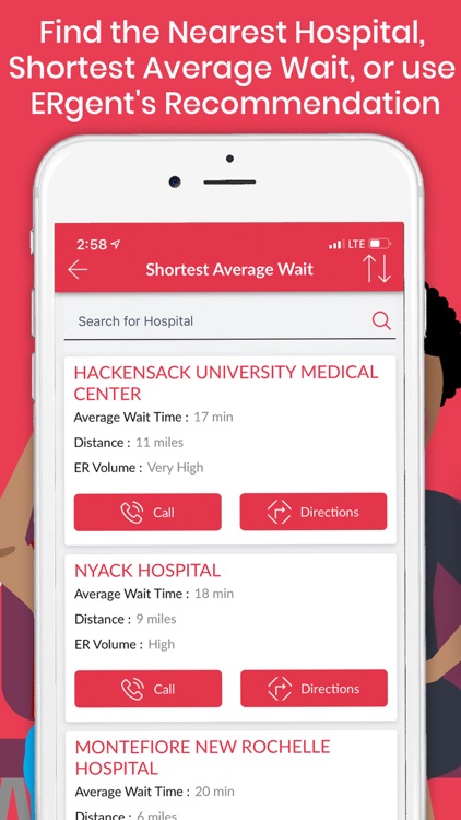 ERgent: Emergency Room Locator screenshot-4