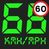 スピードメーターmphデジタルディスプレイ - iPhoneアプリ