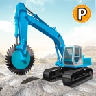 Heavy Excavator Rock Mining 3D