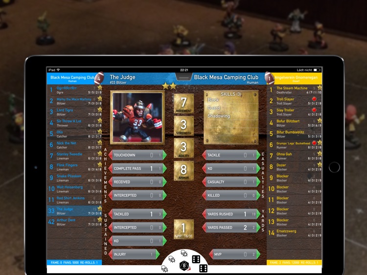 Match Stats for Blood Bowl screenshot-3