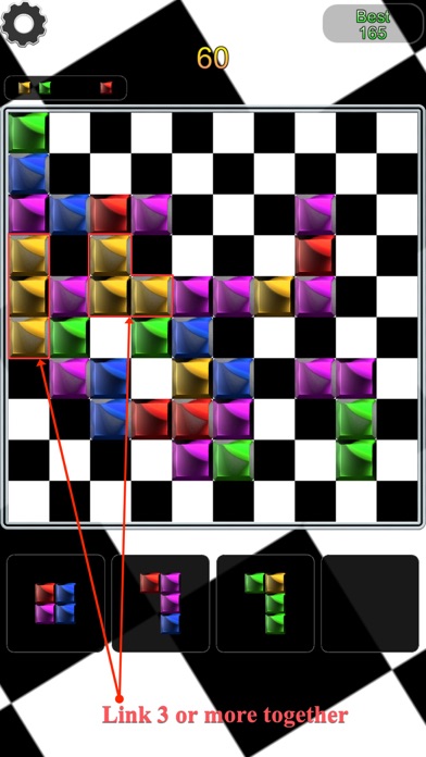 Screenshot #2 pour Chain the Color Block