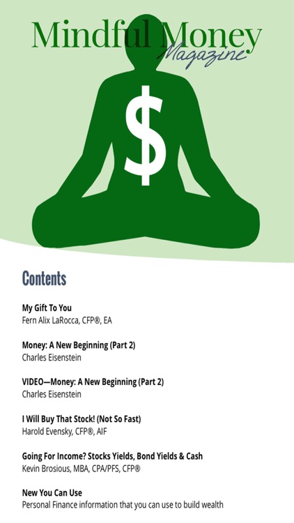 Mindful Money Magazine screenshot-3