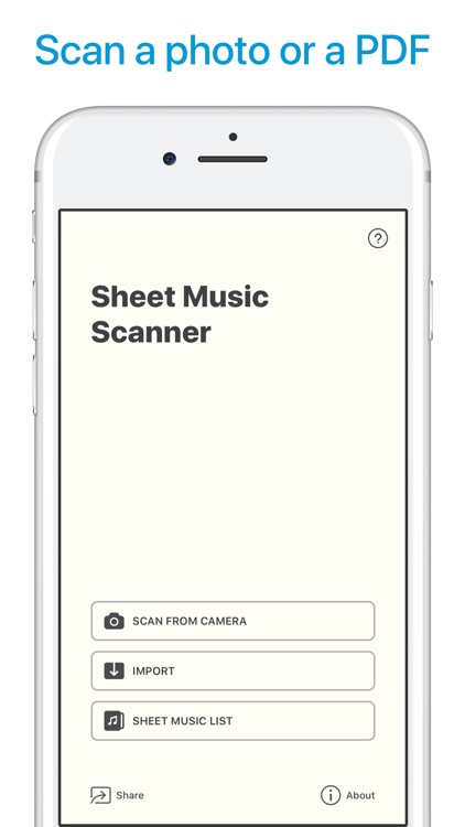 Sheet Music Scanner screenshot-0