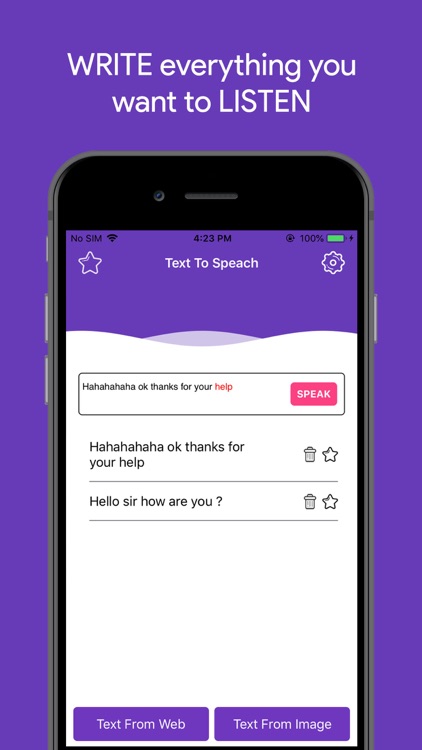 Text to Speech / Text to Voice