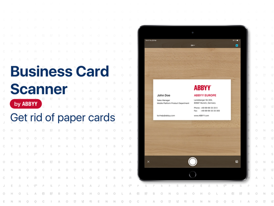 Abbyy Business Card Reader Pro App Price Drops