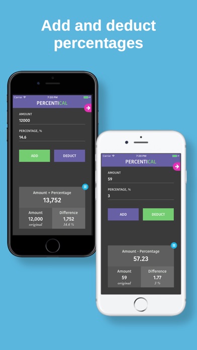 How to cancel & delete PercentiCal - Add & Deduct % from iphone & ipad 2