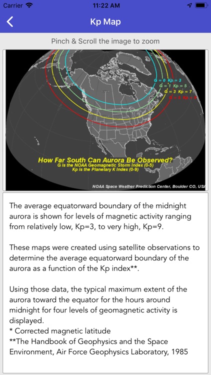 Aurora alerts как пользоваться приложением