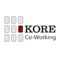 KORE co-working is a co-working, event, office, & community space with unparalleled customer service designed to help facilitate our members to thrive & grow