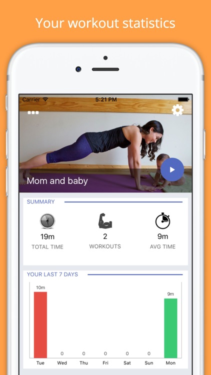 9 Minutes Mom and Baby Workout