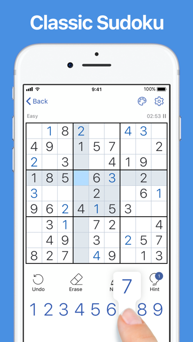 Sudoku - Classic Sudoku Puzzle Game Screenshot 1