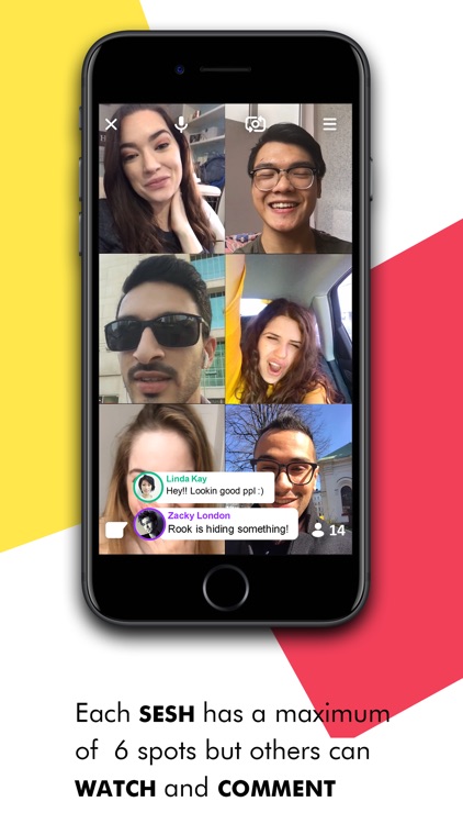 Sesh: Group Video Hangouts App screenshot-3
