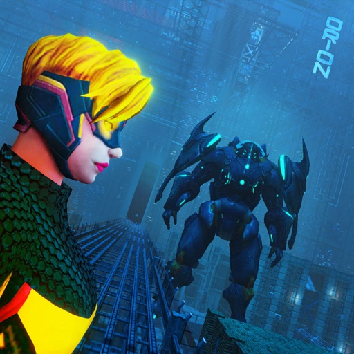 Superhero War Robots Transform iOS App