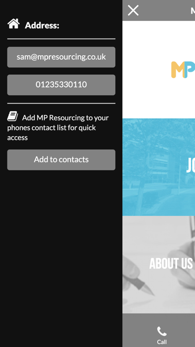 MP Resourcing screenshot 2