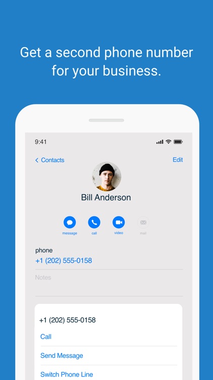 Line2 - Second Phone Number