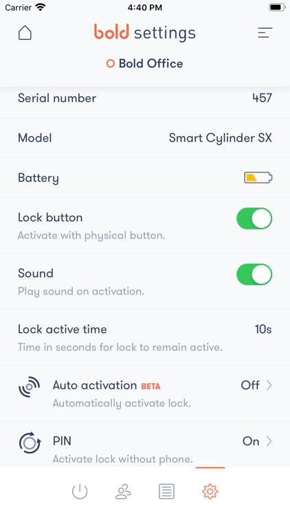 Bold Smart Lock PIN screenshot-5