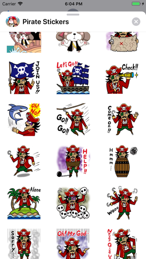 Funny Pirates Stickers(圖6)-速報App