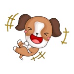 Cute Beagle Stickers