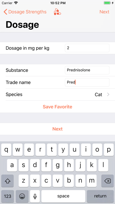 PetDrugs - Dosage Calculator screenshot 4