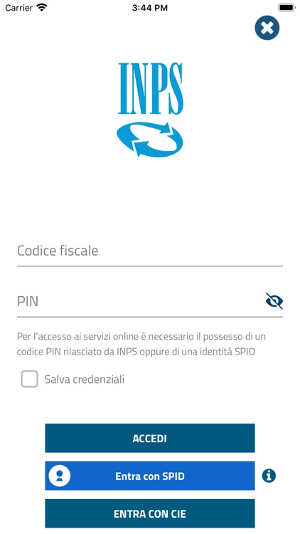 INPS mobile