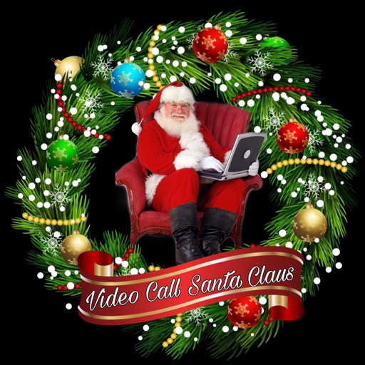 Real Video Call Santa Claus Icon