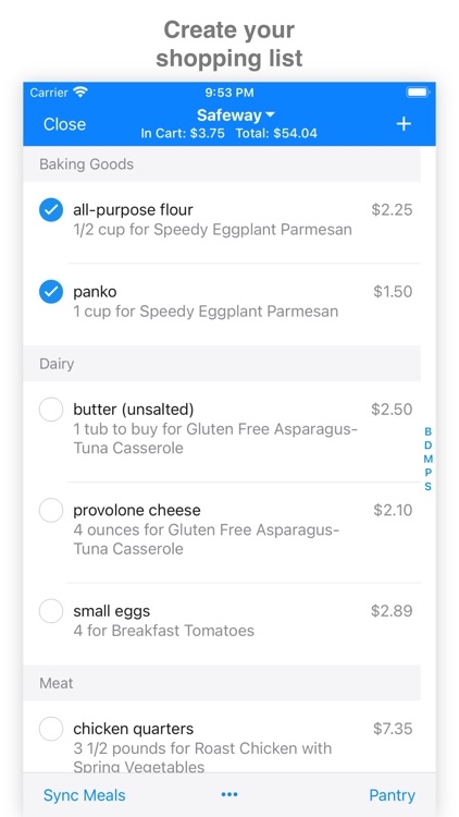 MealBoard - Meal Planner