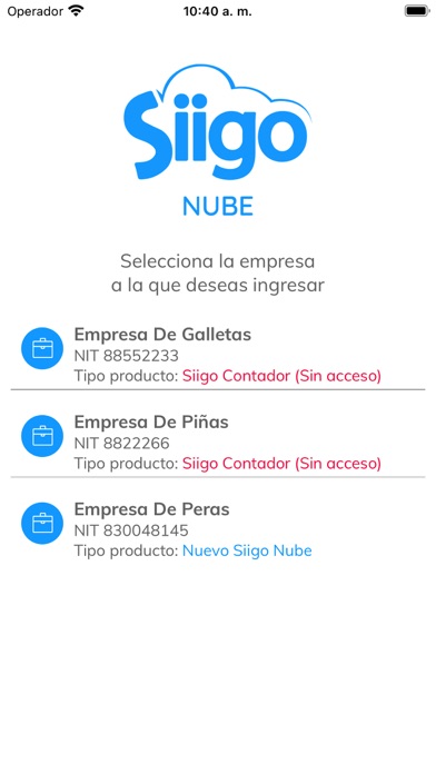 SiigoApp screenshot 2