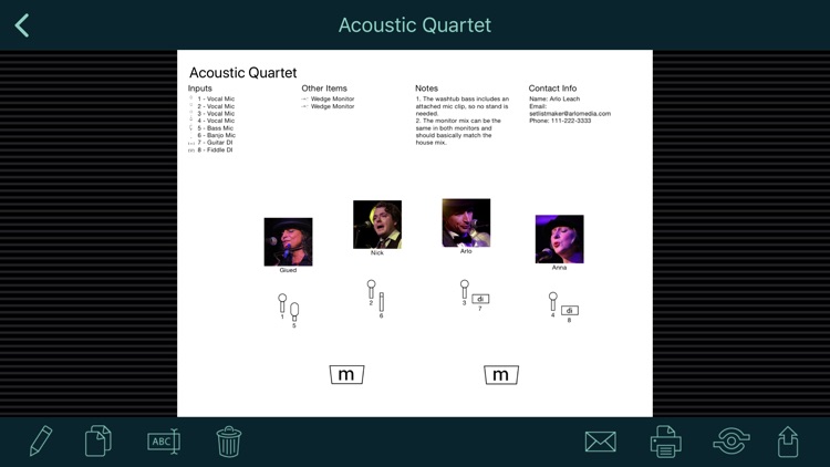 Stage Plot Maker