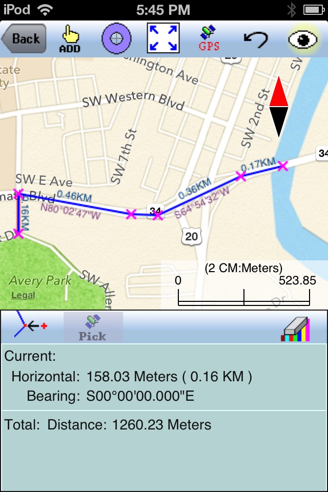 Area - Distance screenshot 2