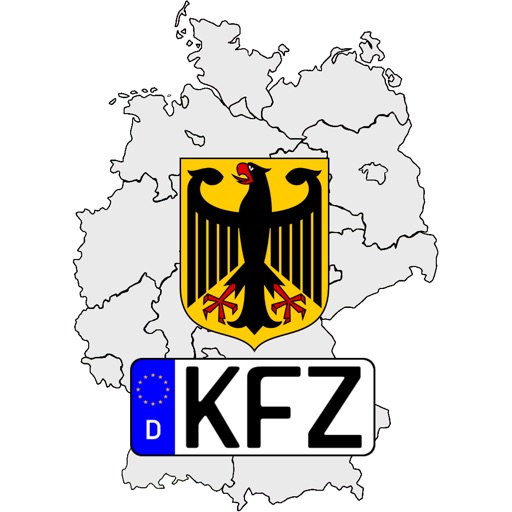 Kfz Kennzeichen Deutschlands icon