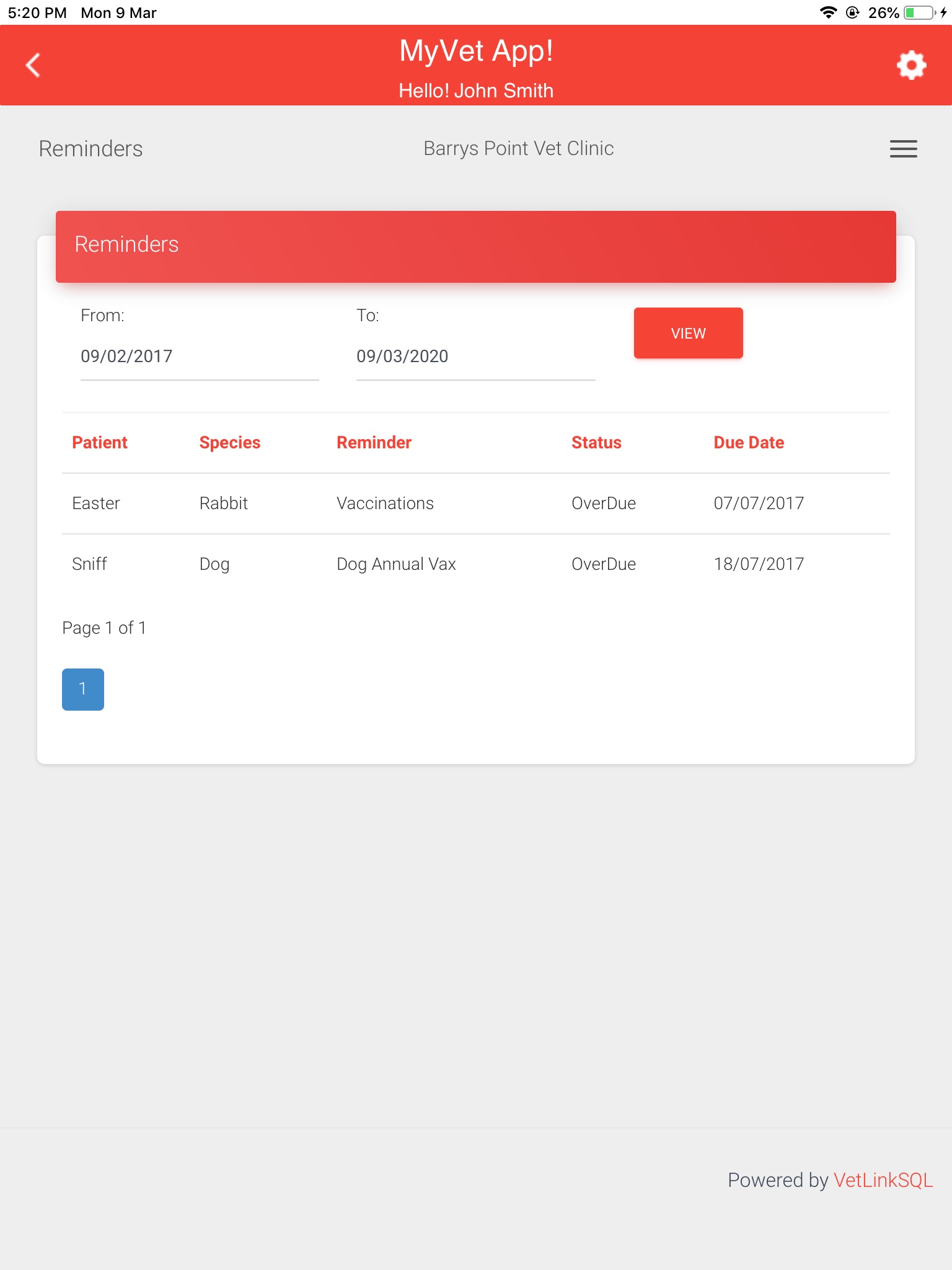 MyVet App! screenshot 3