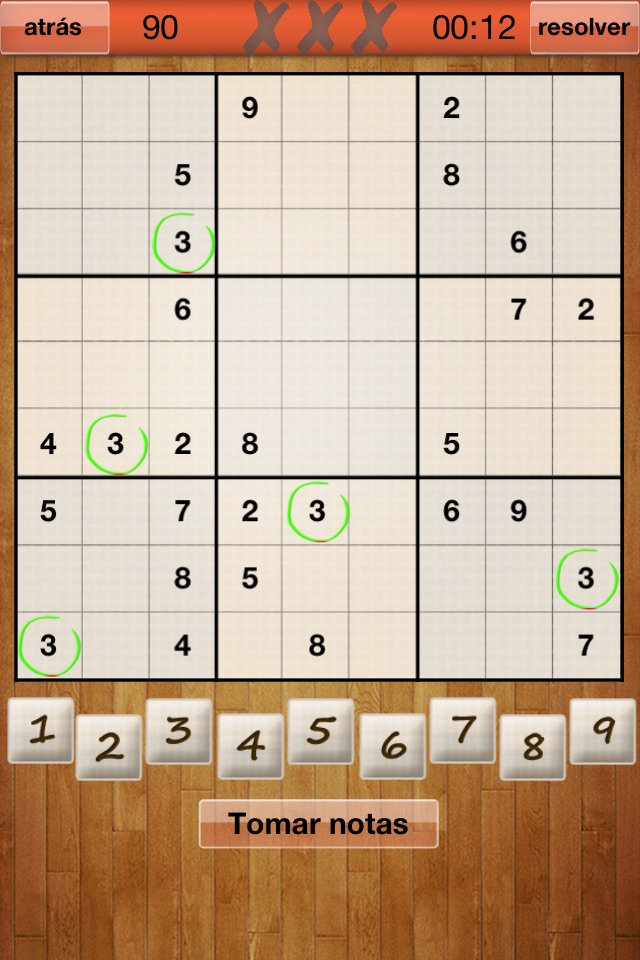 Sudoku - The Game screenshot 2