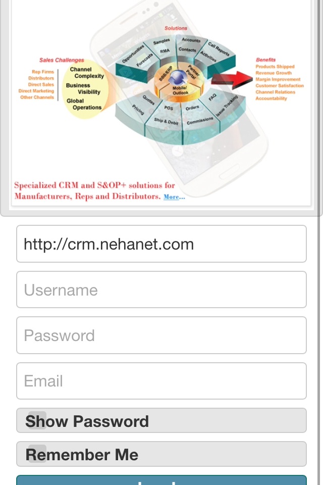 NEHANET Specialized CRM screenshot 3