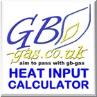 GB Gas Heat Input Calculator