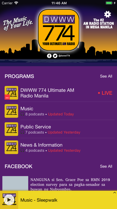 How to cancel & delete DWWW 774 Ultimate AM Radio from iphone & ipad 1