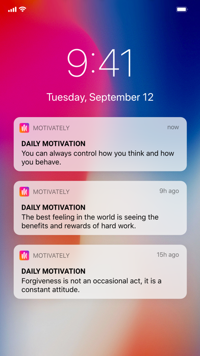 How to cancel & delete Motivately - Daily Motivation from iphone & ipad 2