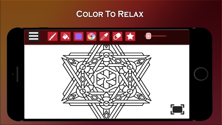 Adult Coloring Book - To Relax screenshot-3