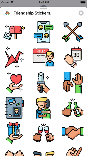 Friendship Stickers.(圖2)-速報App